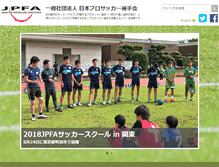 Tablet Screenshot of j-pfa.or.jp